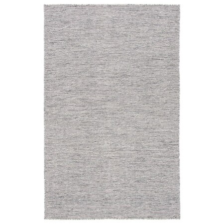 Safavieh 5 x 8 ft. Natural Contemporary Hand Woven Rectangle Rug Grey & Ivory NAT975F-5